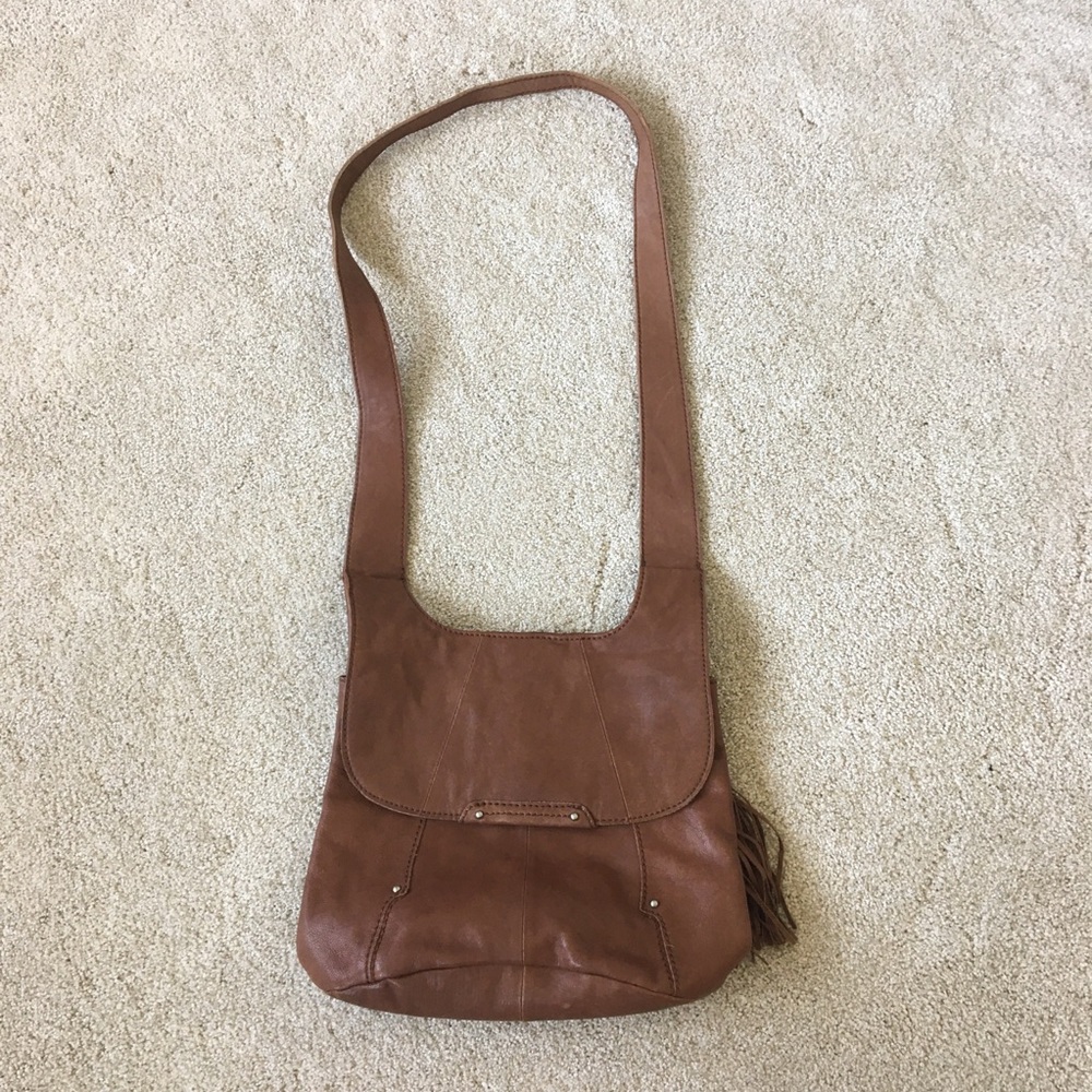 HOBO Crossbody Brown Leather Bag